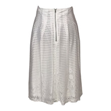 Off-White Lace Midi Skirt- Small